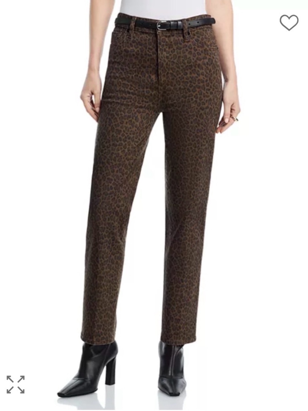FRAME Le Sleek High Waist Ankle Straight Leg Jeans